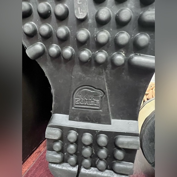 Sorel Buff Waterproof Winter Boots Sz 7 Womens Faux Fur Fleece/Wool Lining EUC. - Picture 9 of 13